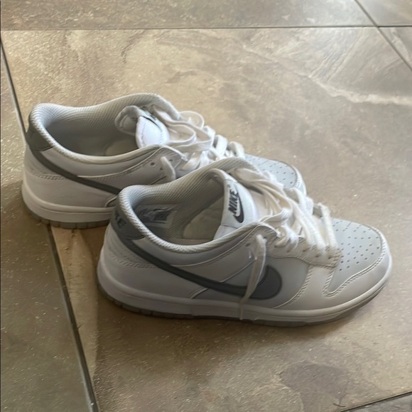 adidas Kids Shoes - White and Gray